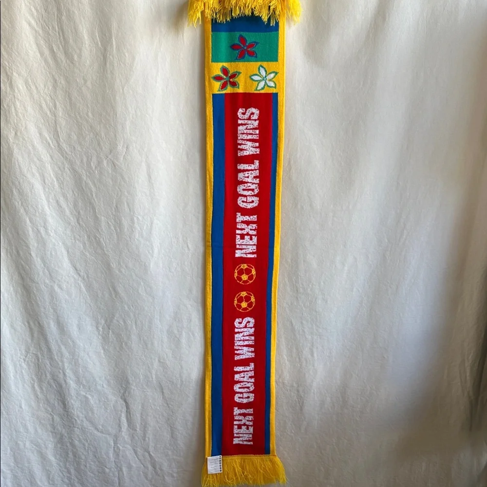 Next Goal Wins movie promotional soccer scarf